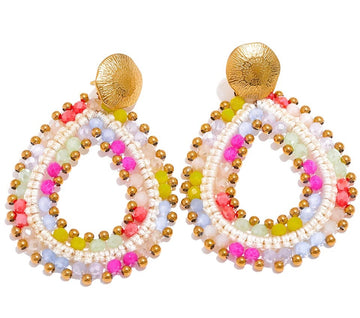 Lydia cotton candy earrings