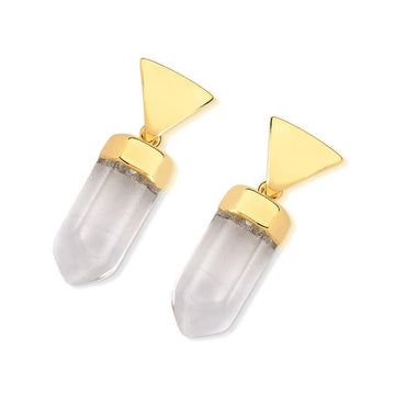 Leah  Crystal Quartz earrings