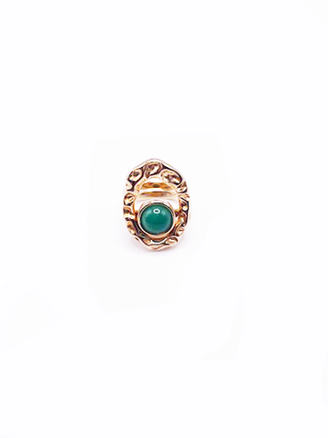 Miriam combination rings Green Agate