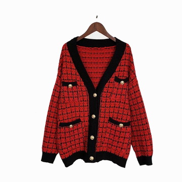 Black/red Chana Sweaters